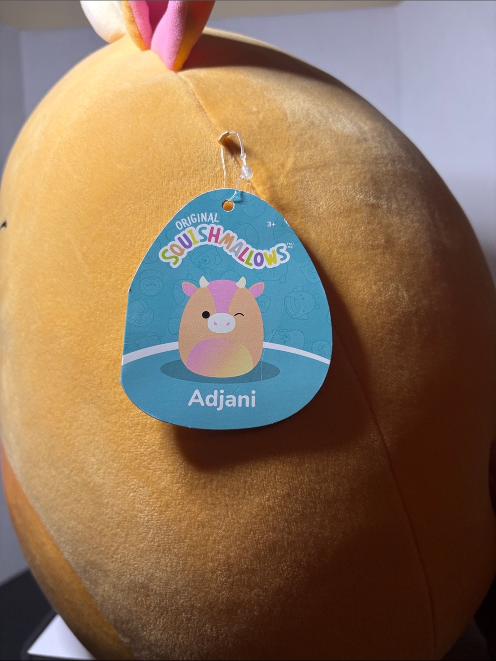 Squishmallows Yellow & Pink Adjani Plush - Picture 2 of 10